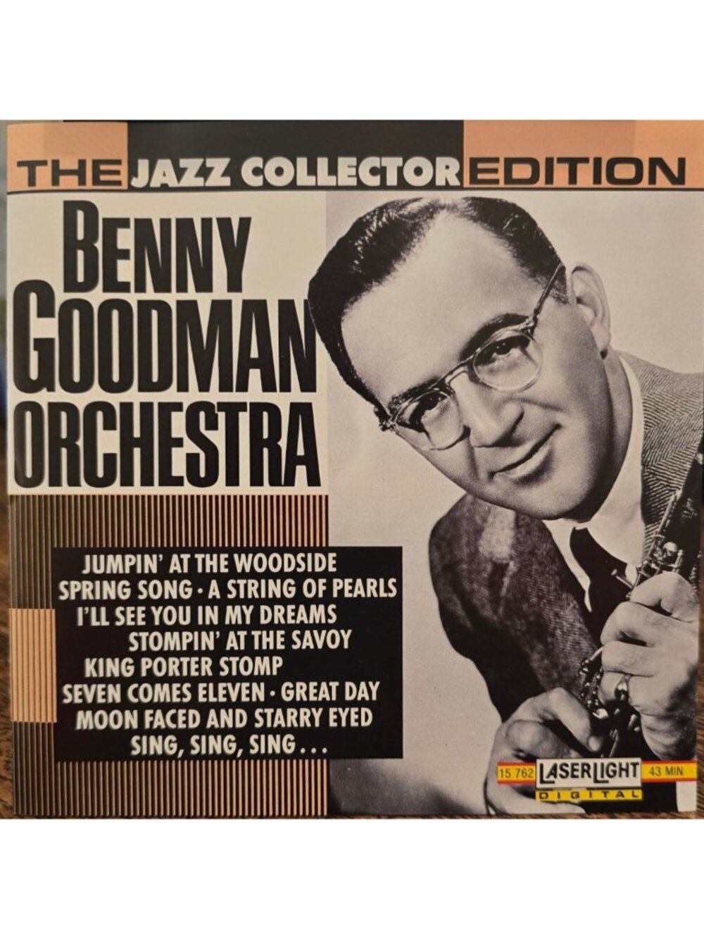 The Jazz Collector Edition Benny Goodman Orchestra Laserlight Digital  37832cd